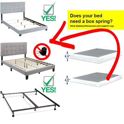 do you uae a box springs on metal bed frame|sleeping with box springs.